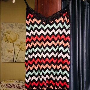 Rue21 Multicolor Chevron Dress